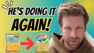 He's PUMPING the Pok&eacute;mon Card Market AGAIN!