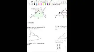 Similar Triangles