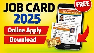 MNREGA Job Card 2025 🔥 Online Apply | Download | Check Status | Full Process
