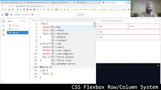 CSS Flexbox Row/Column System