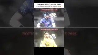 5-time champion CSK in 2025 - Last on Points Table 💛💔