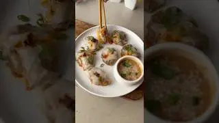 Cream cheese mushroom dumplings 🥟
