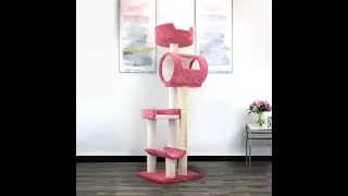 New Cat Condos Solid Wood Cat Tower