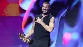 Ricky Martin gana el premio &Iacute;cono Latino en los VMAs 2025 MTV Video Music Awards 2025