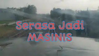 Serasa Jadi Masinis.... Uasyiik Broow.... || Locride Di Kabin Masinis