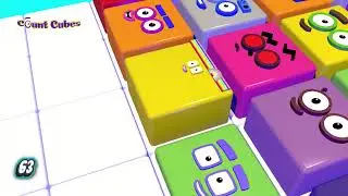 Master Counting 1 to 100 using Number Blocks with the Magic Button Surprise Reveal
