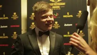 Mark Winter winner - Best Young Chef  2018 - British Restaurant Awards 2018