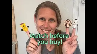 Animal Finger Puppets Review | Fun For Pretend Play