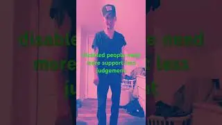 Disabled people need support and connection