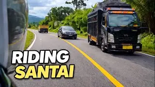 Riding Santai Menikmati View Alam 🌄 Bikin Adem & Tenang