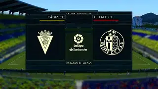 Cadiz vs Getafe | La Liga (20/12/2020) | Fifa 21