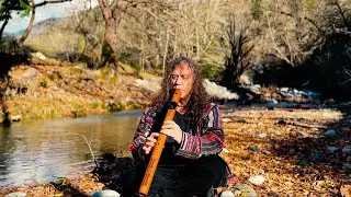 River Meditation - Native American Flute and river water sounds