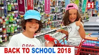 NOS FOURNITURES SCOLAIRES de la rentrée #1 - BACK TO SCHOOL 2018 - LA FAMILLE DÉMO JOUETS