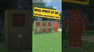 DAS NEUE UPDATE IST DA! ALLES ZUM MINECRAFT 