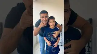 Dad and boy suprised 😱🤣❤️ #shorts
