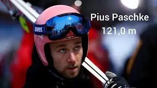 Pius Paschke 121,0 m (22.11.2020).Konkurs indywidualny Wisła 2020