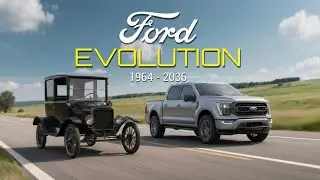 From Model T to F-150 😮 Ford Evolution 1908&ndash;2025