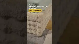 Pat Tapițat - Blăniță Bej &ndash; Cat