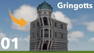 Building Diagon Alley in Minecraft - 01 Gringotts!