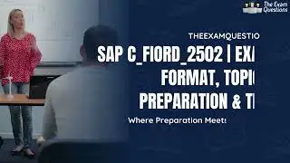 🎓 SAP C_FIORD_2502 Certification Guide | SAP Fiori Application Developer Exam Explained #sap