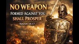 No Weapon Formed Against You Shall Prosper 🙏 Powerful Prayer Based on Isaiah 54:17