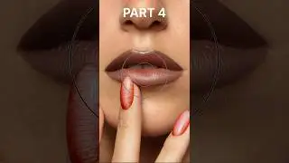 PART 4.  Retouch lips in Photoshop #makeup #edit #beauty #lips  #photo #retouch  #photoshop #mua