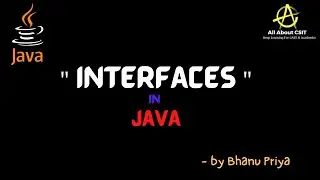 Interfaces in Java| lec 51| Java Tutorial| Bhanu Priya