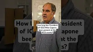 How long has the President of ICCS Mike Capone been involved in ￼the ICCS events?