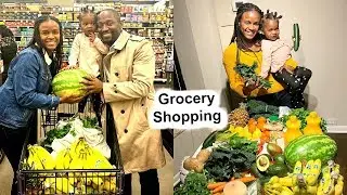 Come Shopping with us + Our Weekly Grocery Bill [High Raw Vegan Family]