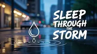 12 Hours of Heavy Rain Sounds for Deep Sleep 🌧️