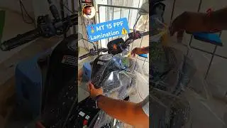 🎖️ MT 15 PPF Lamination ⚠️ #shorts #mt15 #ppf #ppflamination #mt15lover #mt15v2