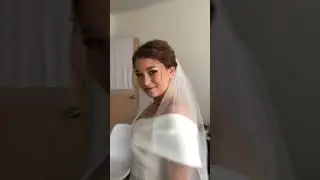 Моя очаровательная невеста Анна и образ для нее 🤍 #bride #wedding #невеста #прическанасвадьбу