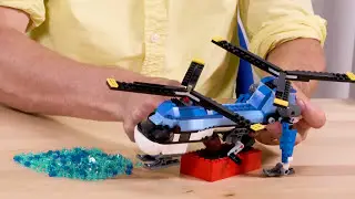 LEGO&reg; Creator: Make a Big Splash - Twin Spin Helicopter Challenge Tip