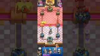 So much spam: Miner wall breaker deck in path of legend #clashroyale #shorts