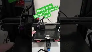 Ender 3 v2 and the Ender 3 v2 Neo & like the upgrade. Behind the scenes at RADICAL GROWING COMPANY.