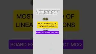 🚨 Sure-Shot Board MCQ | Linear Equations 🔥 Class 10 Maths | CBSE 2025&ndash;26