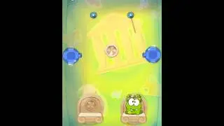 Cut the Rope: Time Travel Level 5-1 3 Star Walkthrough Guide