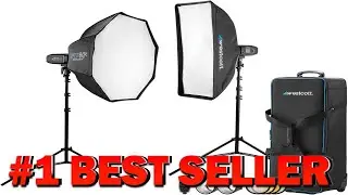 Westcott FJ400 Strobe 2 Light Location & Studio Lighting Kit with FJ X3 S - B0BGJTPDB2