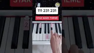 Star Wars Theme (Piano Tutorial) #starwarstheme #starwarssounds #starwars #easypianotutorial