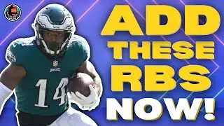 Week 1 Running Back Waiver Wire: Add These Players ASAP