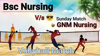  🔥 High Voltage Volleyball Match | Full Power Spikes & Amazing Rallies 🔥Vollyball Match Bsc Nursing 
