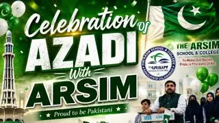 Azadi ki Khushi Arsim K sang❤️🇵🇰🇵🇰🇵🇰