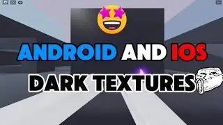 How to get dark textures in roblox rivals! (Ios and android)