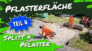 Splitt Pflaster - Pflasterfläche herstellen Teil 4