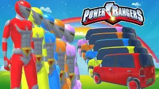 Power Ranger driving car in uphill stunts #sakuraschoolsimulator
