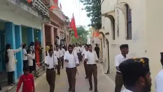 RSS Path Sanchalan Nagaur Rajasthan | Rashtriya Swayamsevak Sangh Rajasthan | RSS Shakha | RSS Song