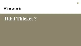 Tidal Thicket color #8b866b hex color - Green color - Cool color 8b866b