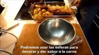 Esferas con agar agar