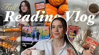 Уютный видеоблог об осеннем чтении ☕️🍂⎥ Давайте читать популярные осенние книги вместе 🫶🏻🍁