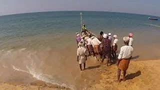 Kovalam Beach, Kerala, India - shot with DJI Phantom Drone